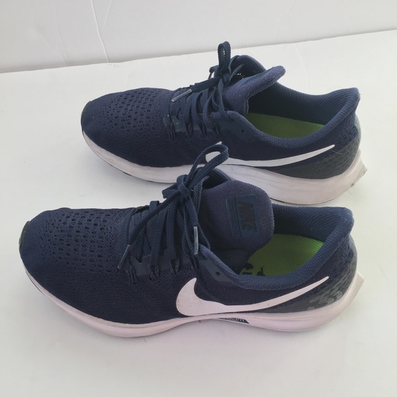 Nike Women's Air Zoom Pegasus 35 Midnight Navy, Size 8 - Picture 4 of 12